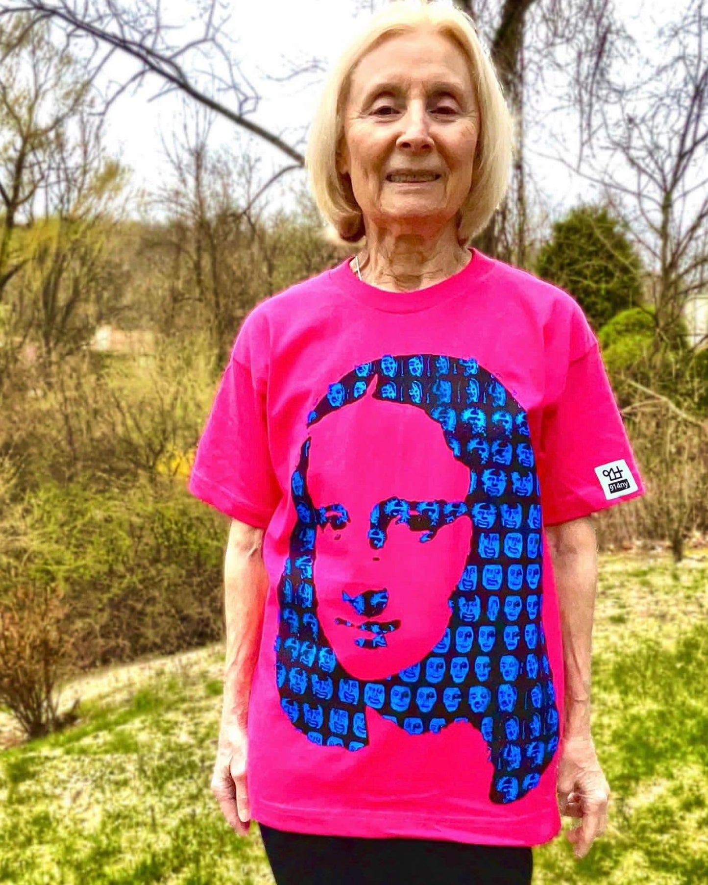 Mona Lisa Shirt (Magenta)