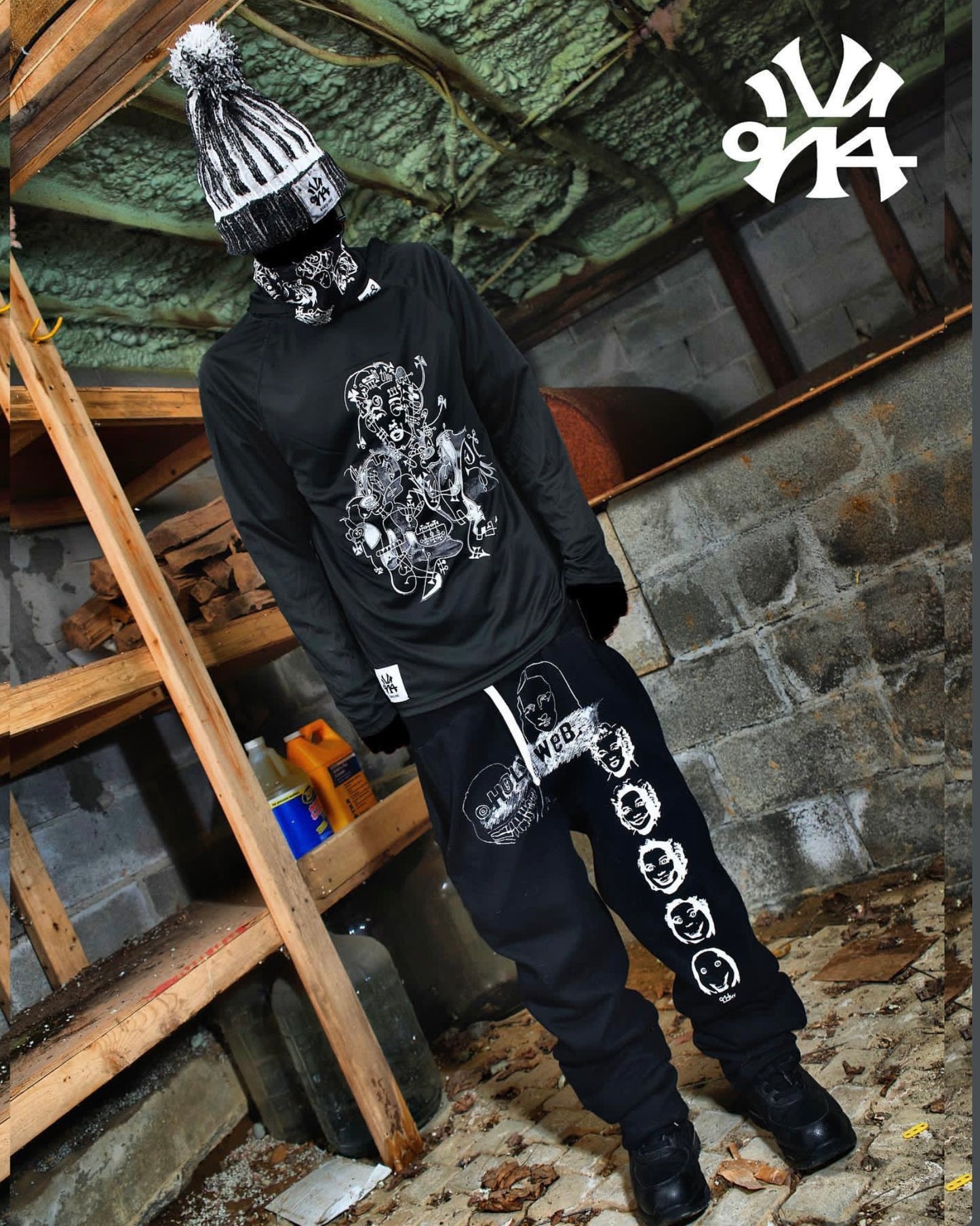 HolyWeb Lounge Pants (black)