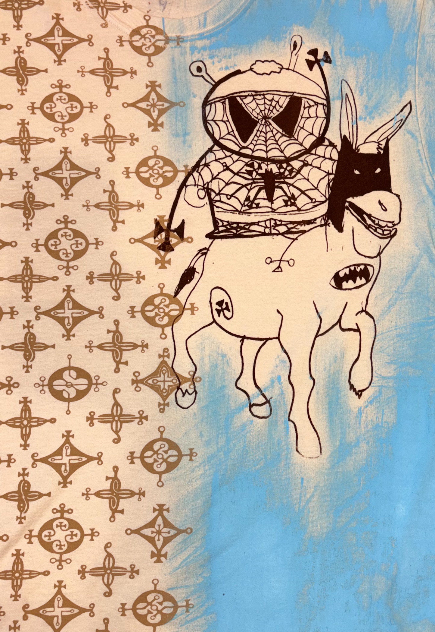 1/1 Fake Friends MonoGram Shirt Size L