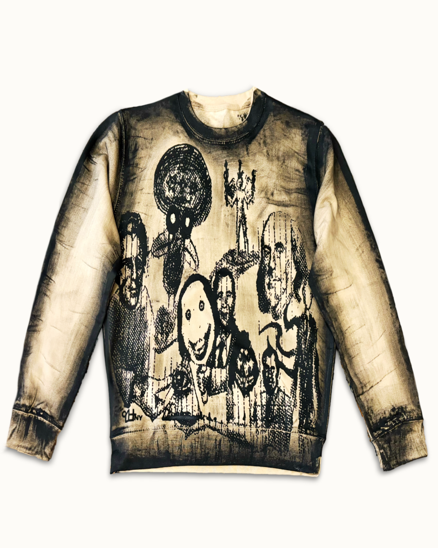 1of1 Painted Séance Crewneck Size M+L