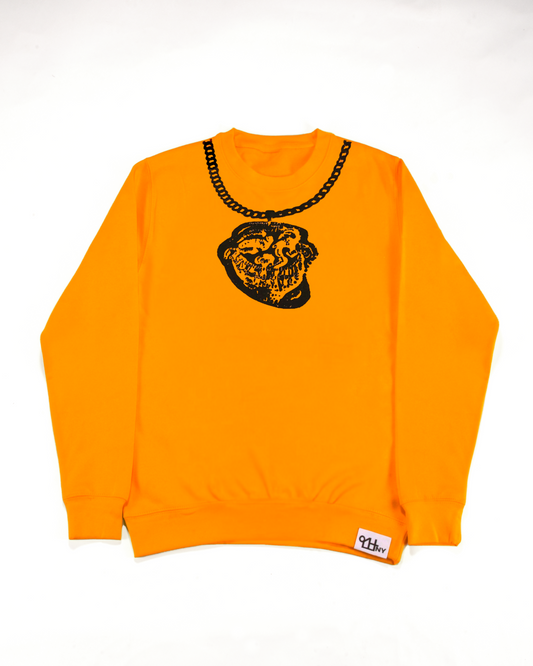 Troll Chain Crewneck Orange