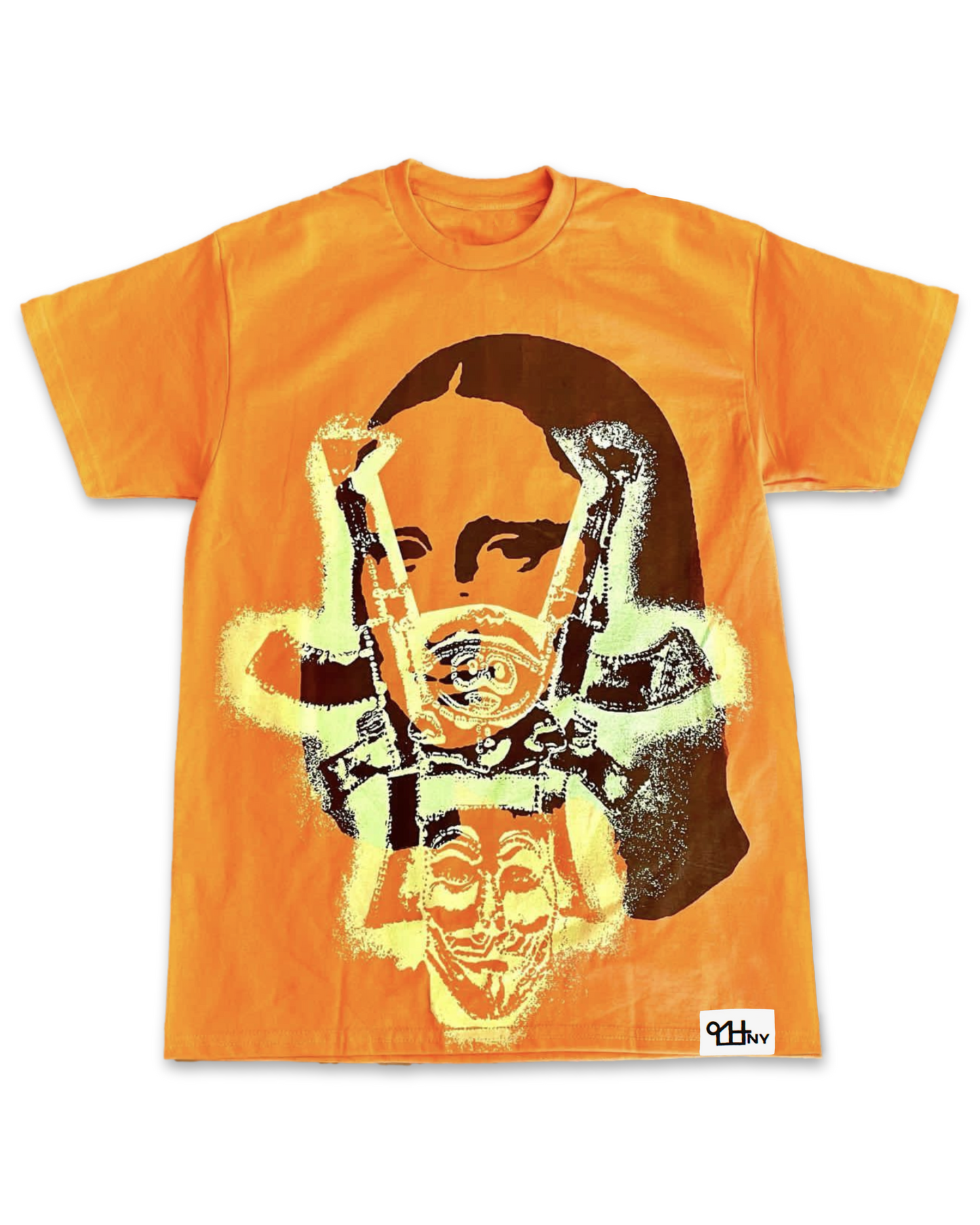 Mona Lisa Emblematic Shirt (orange)