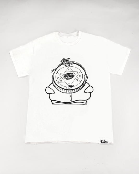 Ouroboros Tee (white)