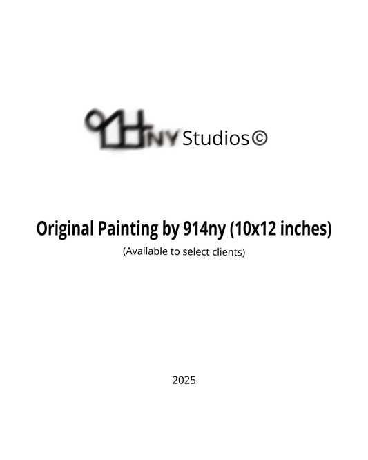 Original 1/1 Painting by 914ny (10x12 inches)