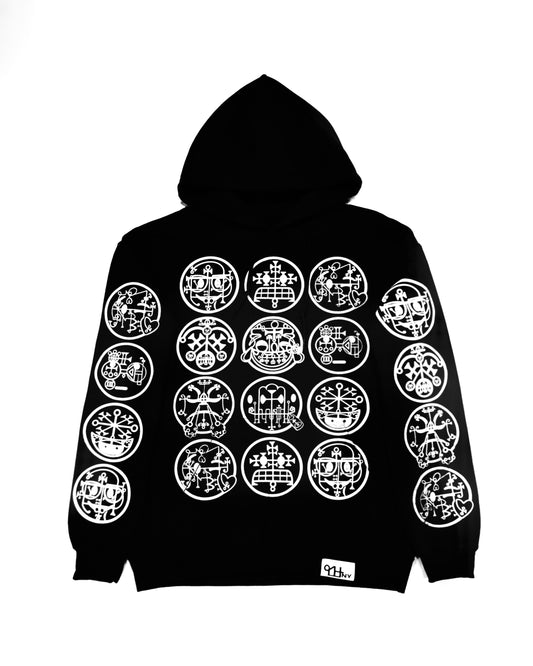 Emogils Hoodie Black