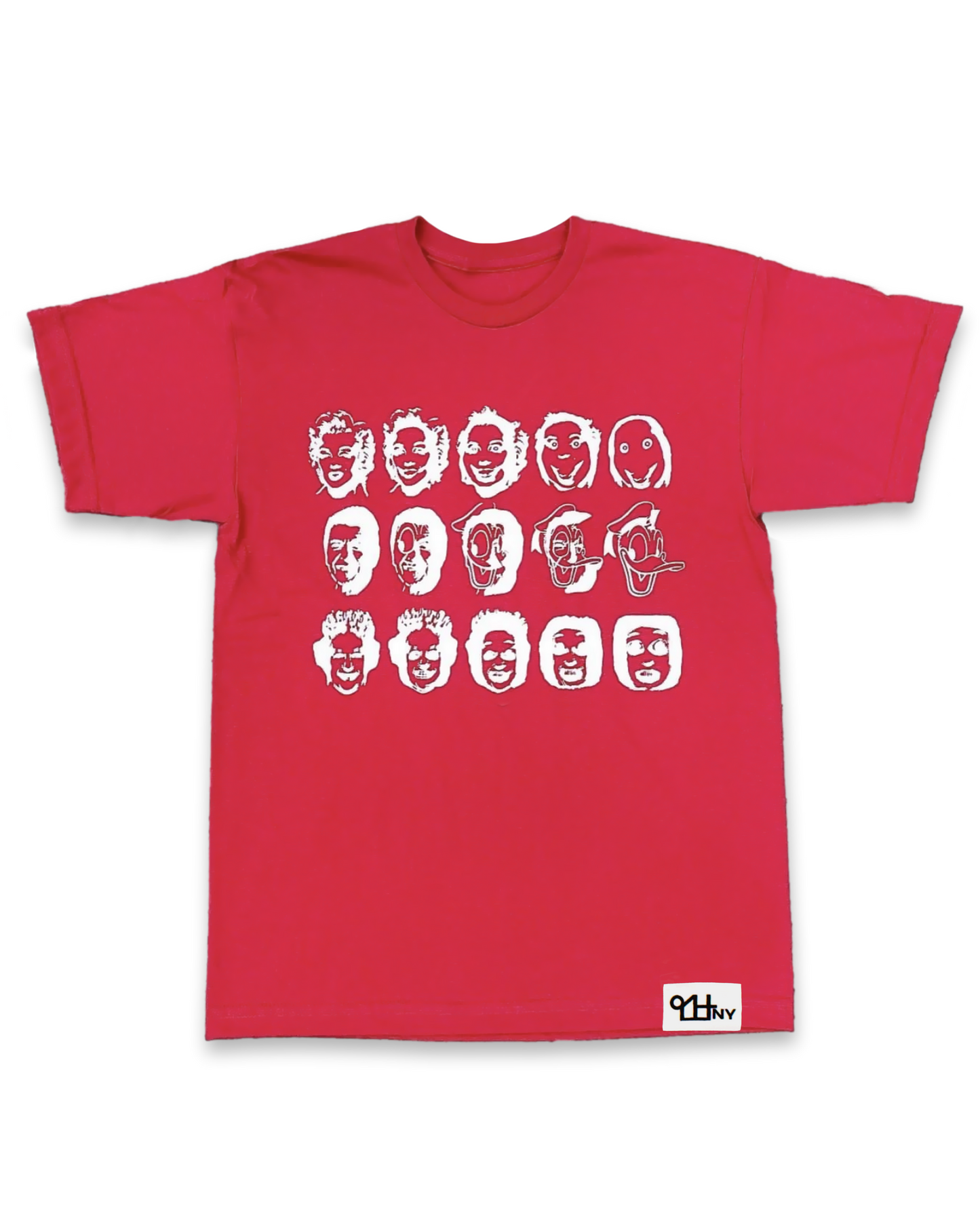 Triple stack shirt (cardinal red)