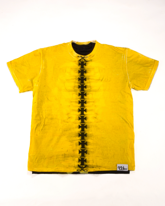 The Cut Shirt : Hand Painted Formula Variant (Yellow)