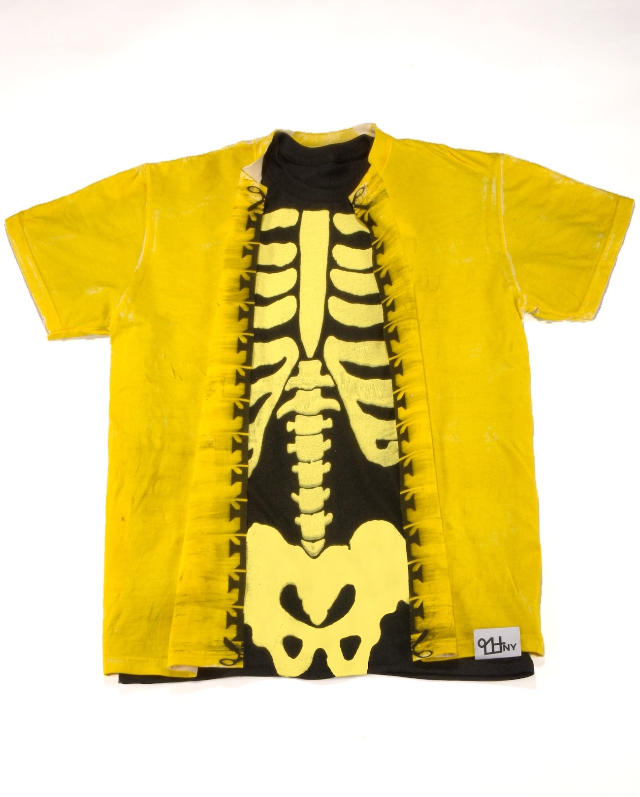 The Cut Shirt : Hand Painted Formula Variant (Yellow)