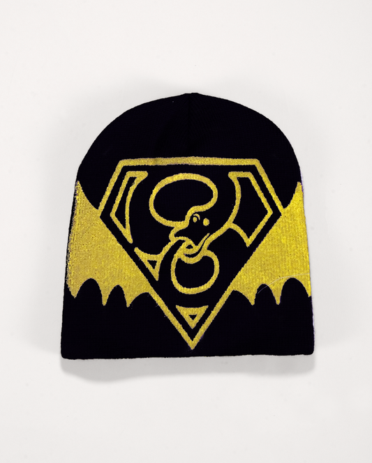 Super Snake Beanie Black