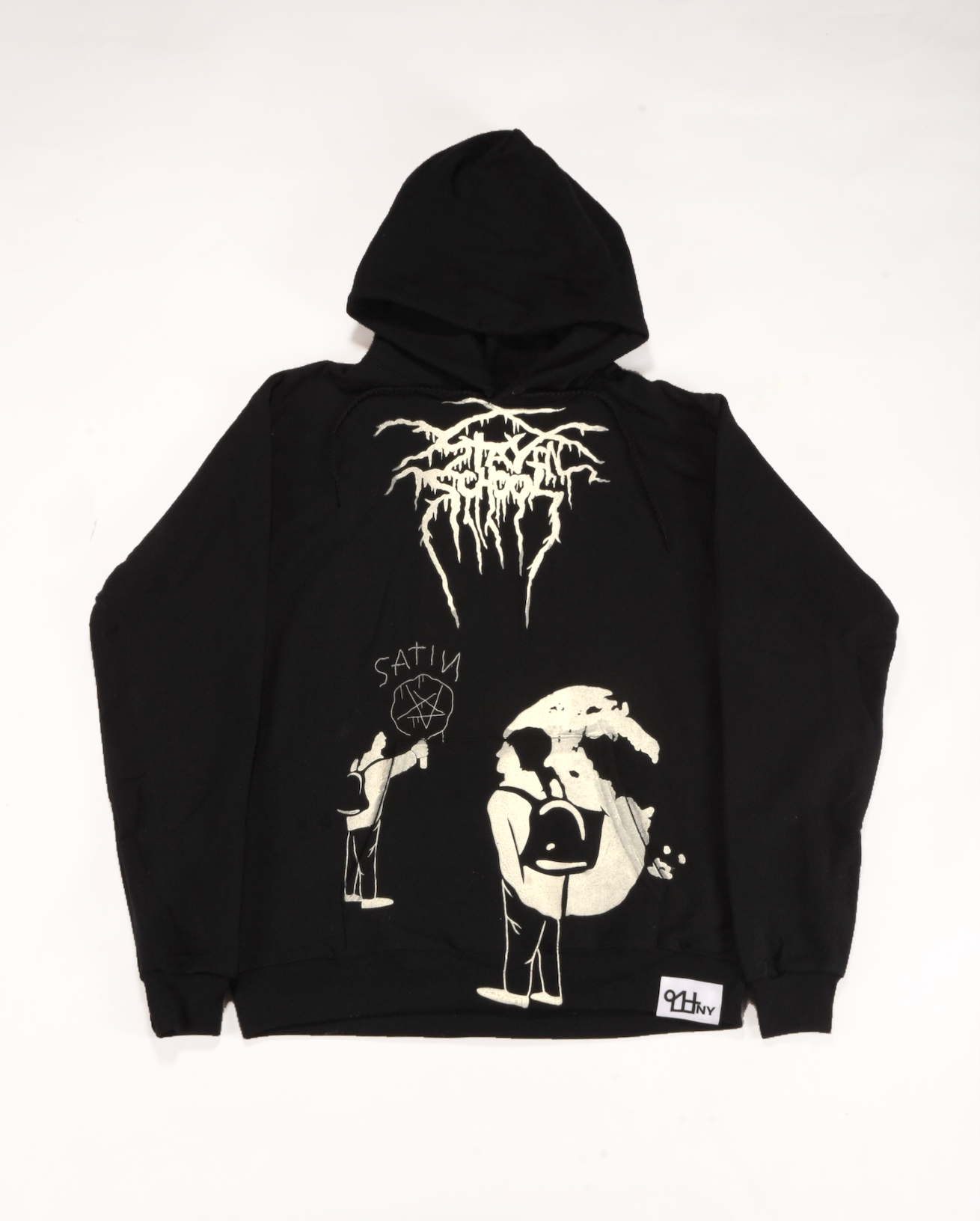 Stay In School Hoodie : Black