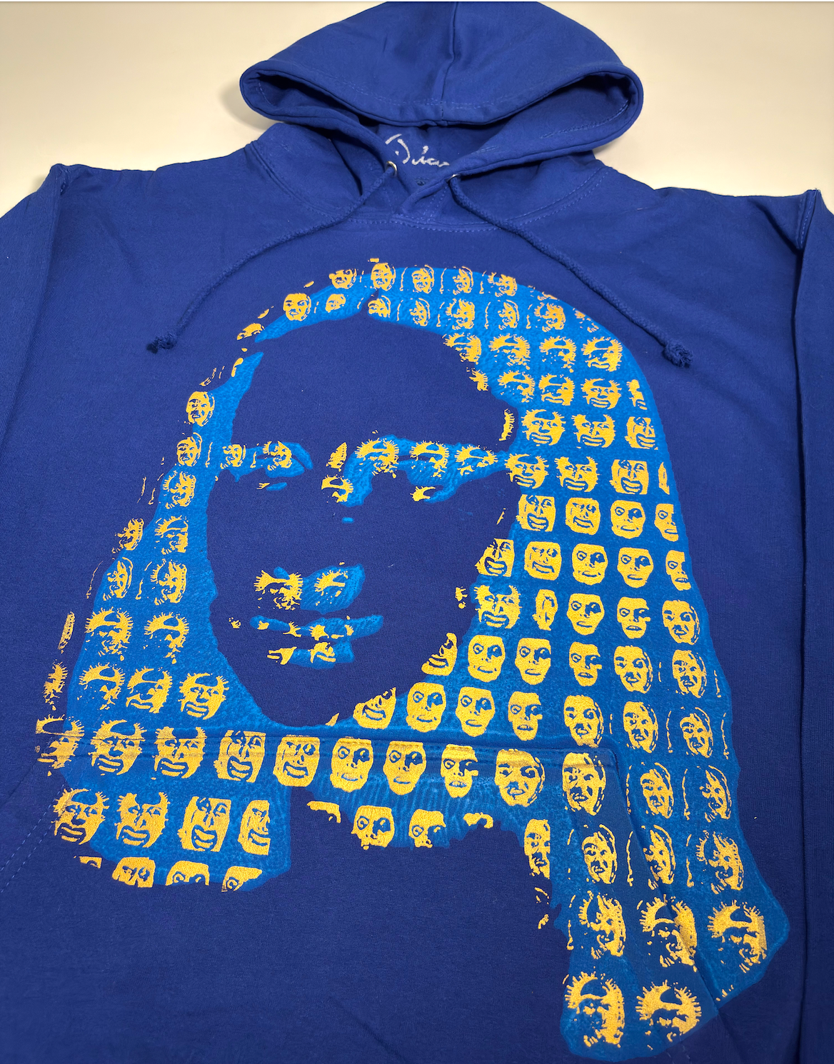 SIZEE L : MONA LISA GOLD LEAF : ROYAL BLUE